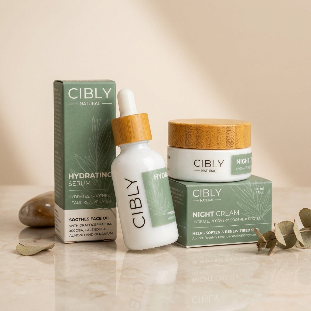 Noćni obnovitveni KOMBO za lice (Serum + Krema)